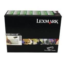 Lexmark X651-X651H11E Yüksek Kapasiteli Toner - Orijinal - Thumbnail