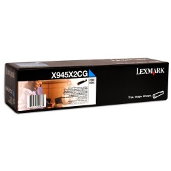 Lexmark - Lexmark X940-X945X2CG Mavi Toner - Orijinal