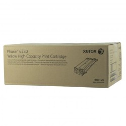 Xerox - Xerox Phaser 6280-106R01402 Yüksek Kapasiteli Sarı Toner - Orijinal