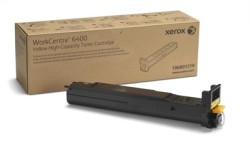 Xerox - Xerox WorkCentre 6400-106R01319 Yüksek Kapasiteli Sarı Toner - Orijinal