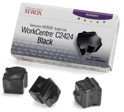 Xerox - Xerox Workcentre C2424-108R00663 Siyah Katı Mürekkep 3′lü Paket - Orijinal